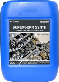 PETROMAX SUPERGEAR SYNTH 75W80 20L - Ulei transmisie PETROMAX